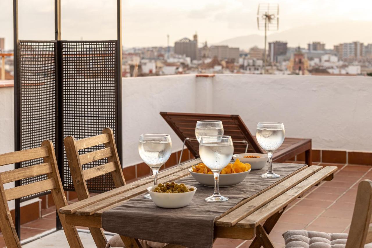 מאלגה Fun Building Terraces By Homeabout מראה חיצוני תמונה